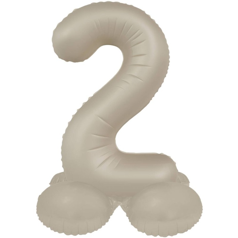 Creamy Latte 2 foil balloon standing matt 41cm