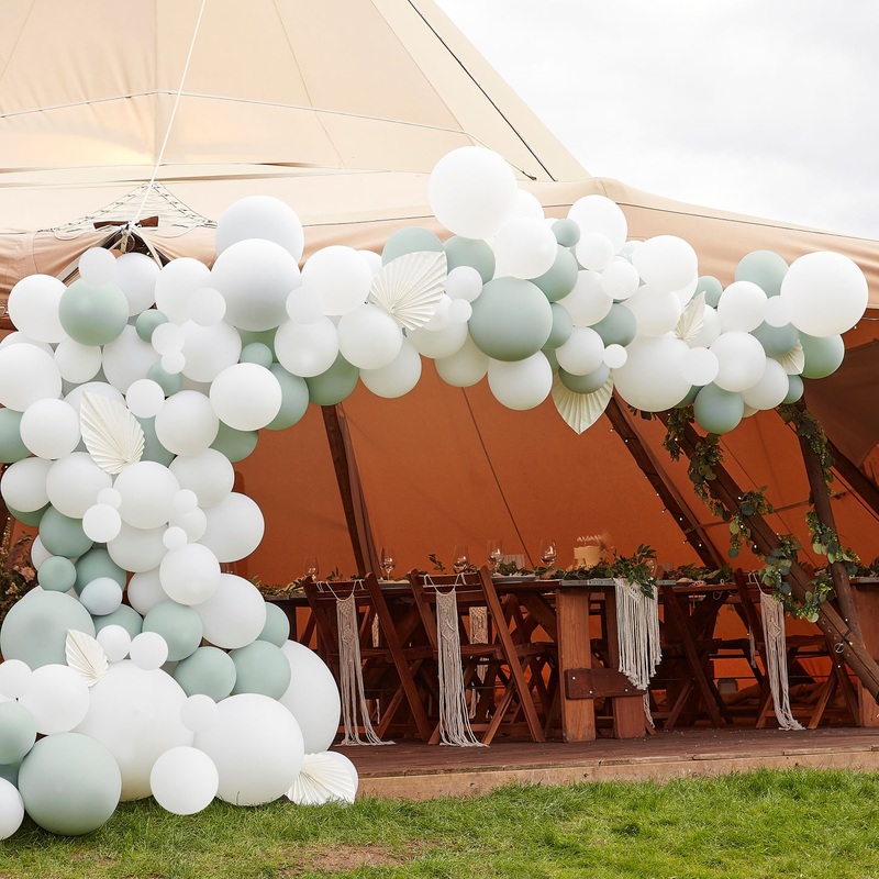 Premium balloon garland Sage Dream
