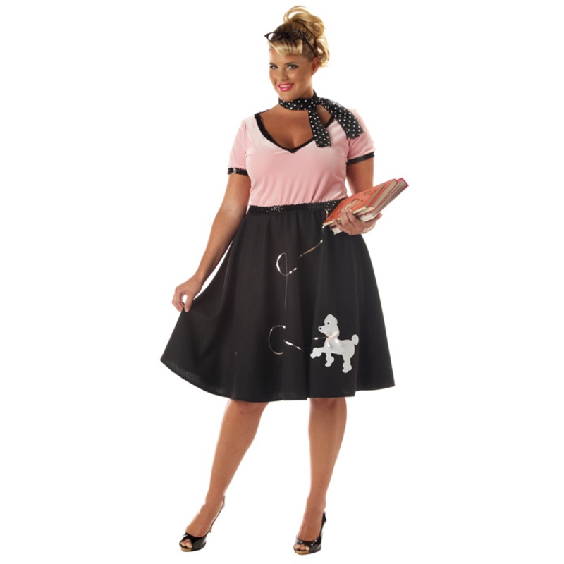 50’s Sweetheart Plus Size Costume 1XL