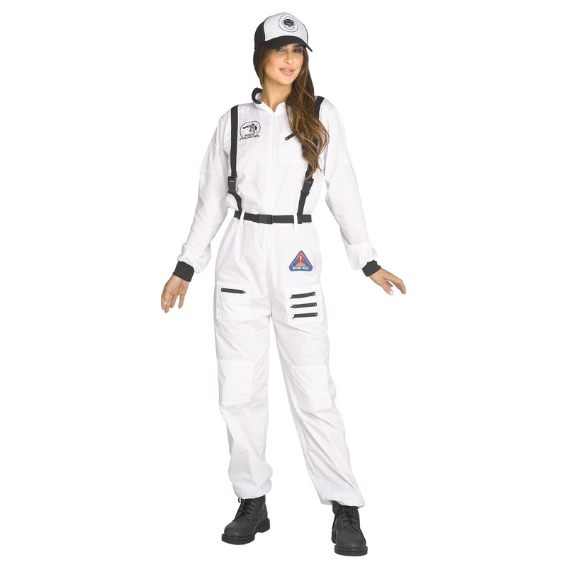 Women’s Astronaut Jumpsuit Adult Costume Small