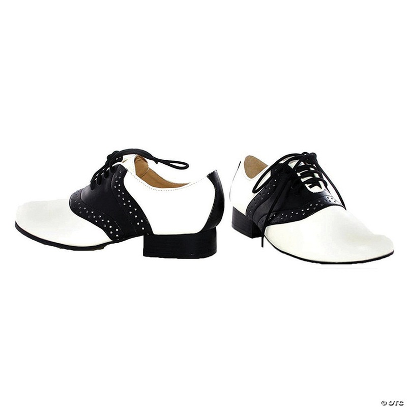 Women’s Black & White Saddle Shoes