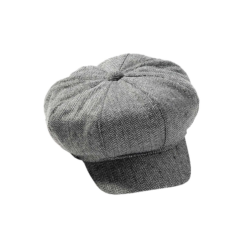 Tweed Newsboy Hat Standard|Standard