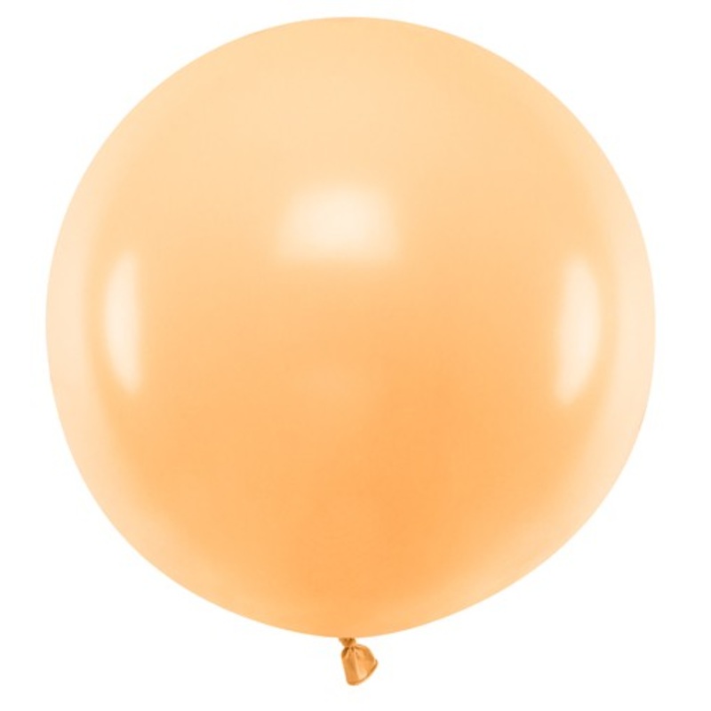XL balloon party giant apricot 60cm