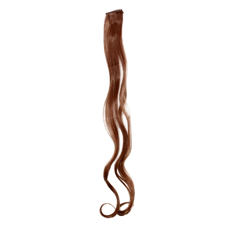 1 Clip Extension strand wavy 65 cm red-brown YZF-P1C25-30