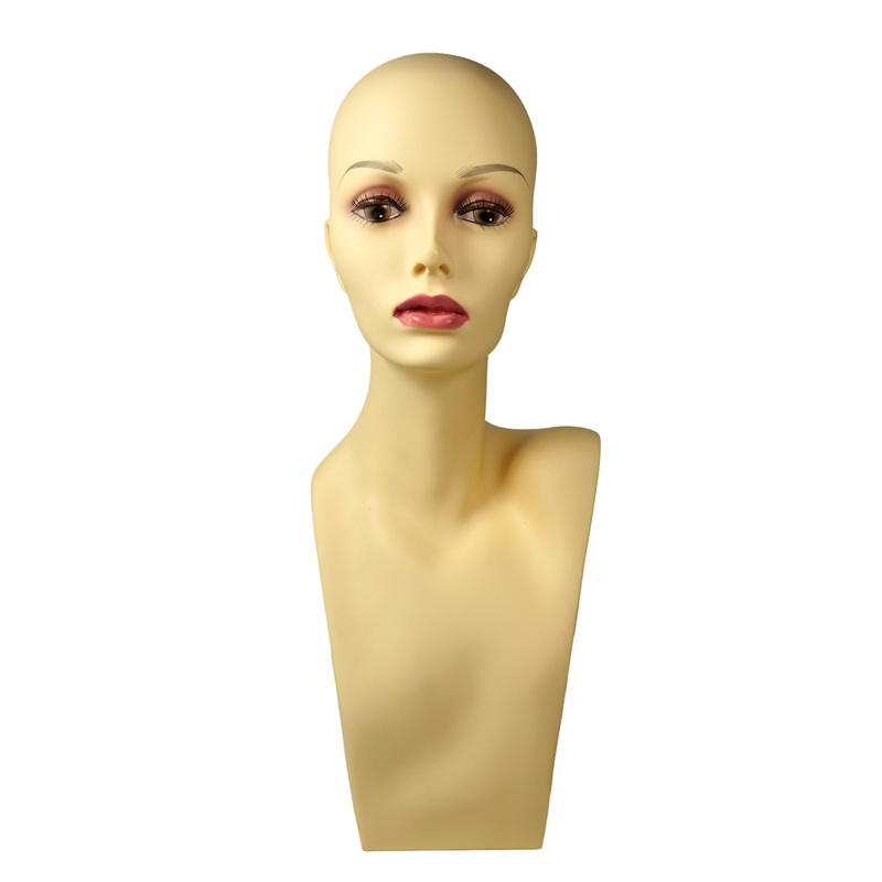 Decoration head female mannequin head, wig stand, shop display PDHA