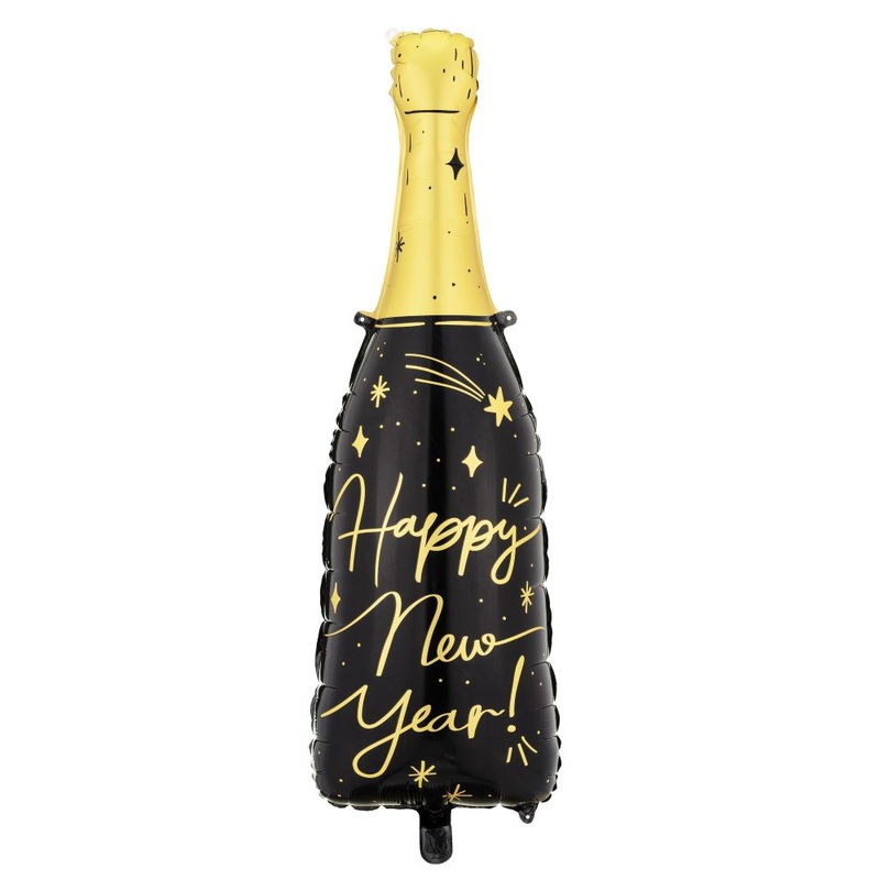 Foil Balloon New Year’s Champagne 98cm