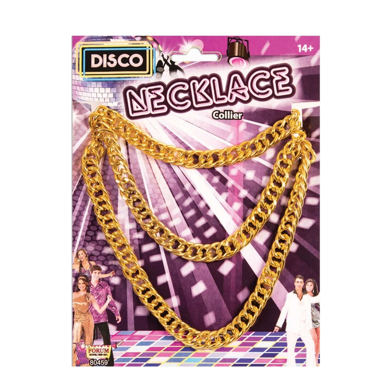 Long Disco Chain Necklace Standard