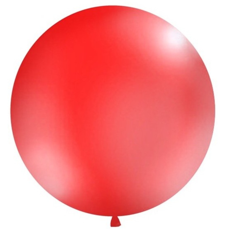 XXL balloon party giant red 1m