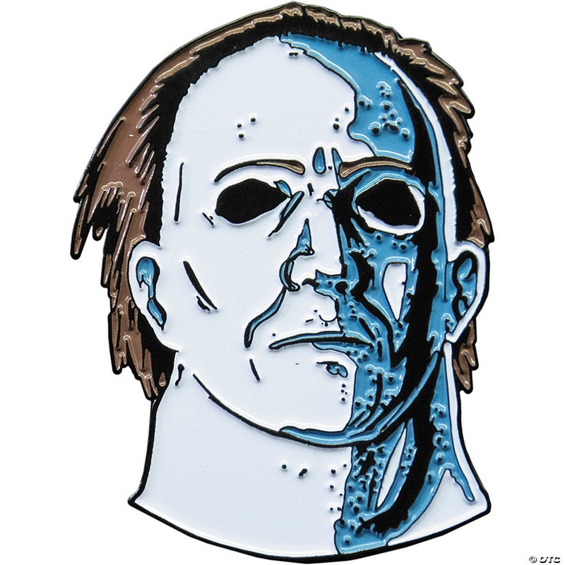 1 3/4 Halloween 5: The Revenge of Michael Myers Michael Myers Full-Color Enamel Pin