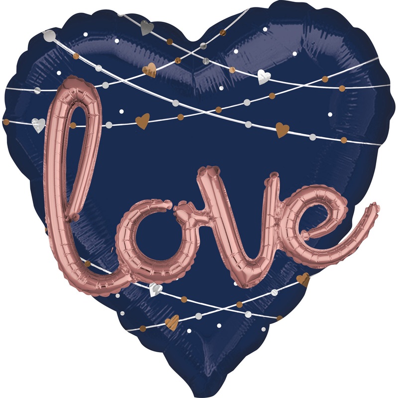 3D Better Together foil balloon 91cm