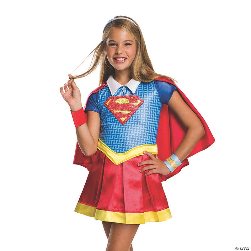 Girl’s Deluxe DC Superhero Girls Supergirl Costume