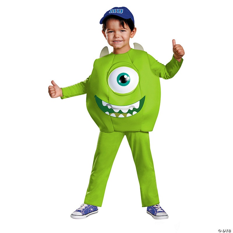 Kids Deluxe Monster University Mike Jumpsuit Costume