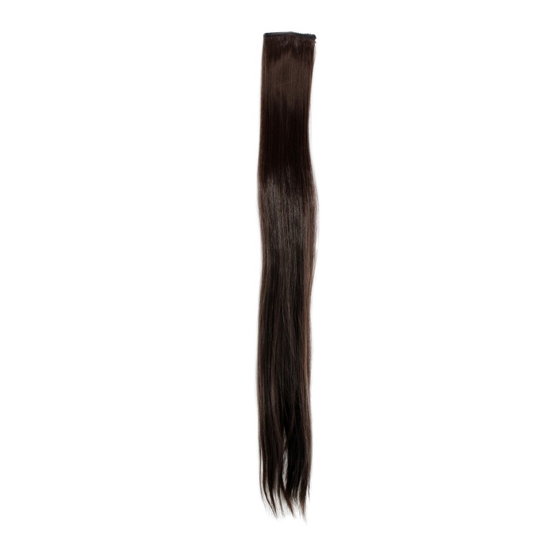 2 Clips Extension Strand Straight 65 cm Brown Earth Brown YZF-P2S25-6