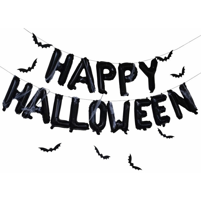 Balloon Bunting Happy Halloween