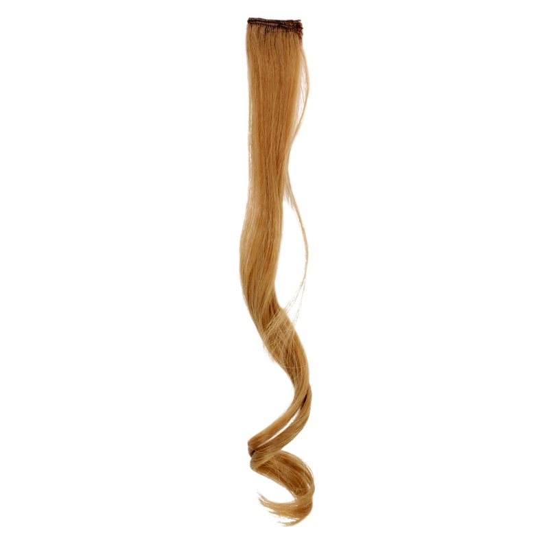 1 Clip-In Extension Strand wavy Blonde Dark Blonde YZF-P1C18-18