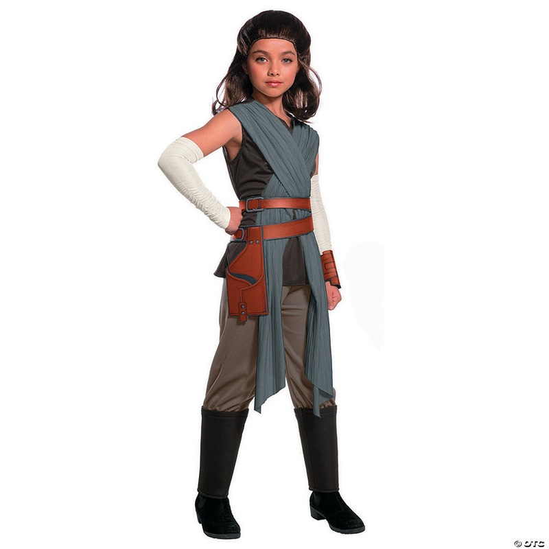 Girl’s Deluxe Star Wars Episode VIII: The Last Jedi Rey Costume