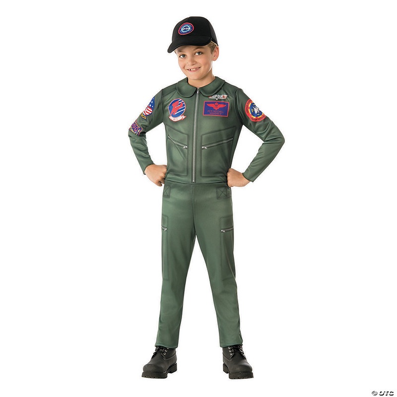 Kids Top Gun Costume|LARGE