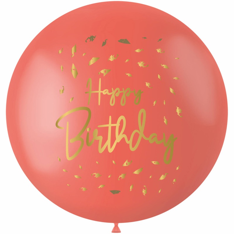 XL Golden Dusk latex balloon 80cm