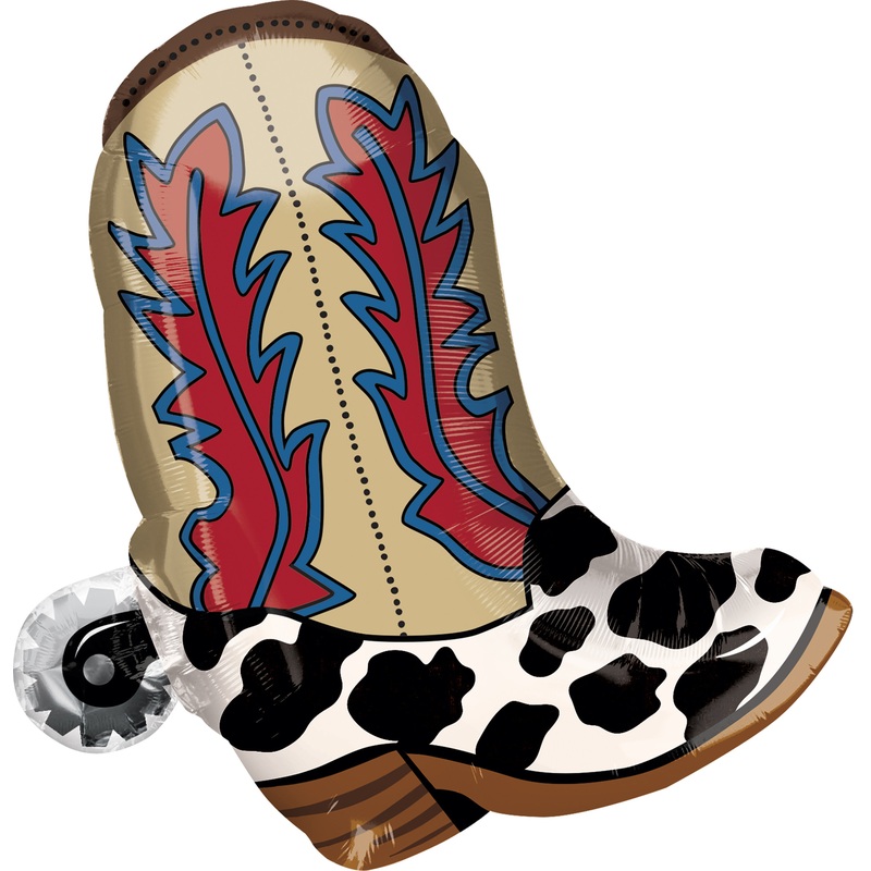 Howdy Partner foil balloon 53 x 60cm